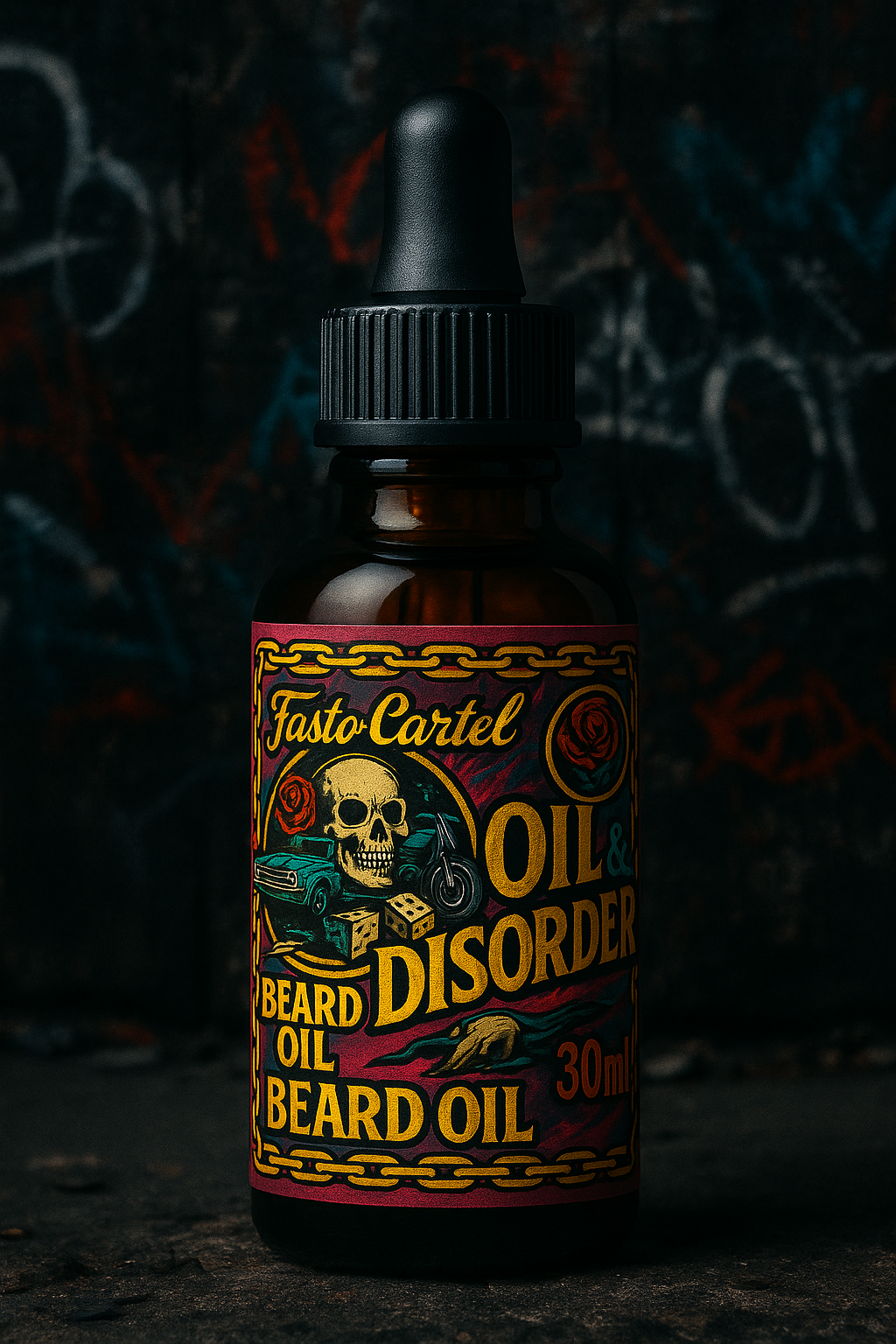 OIL DISORDER - BEARD OIL - A real man grooms like he owns the room.”