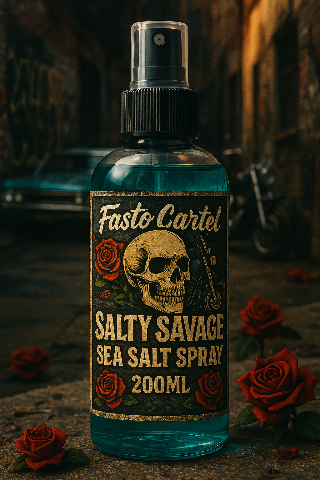 SEA SALT SPRAY - SALTY SAVAGE - Straight-up surfer cartel energy in a bottle.  Look good. Smell dangerous.